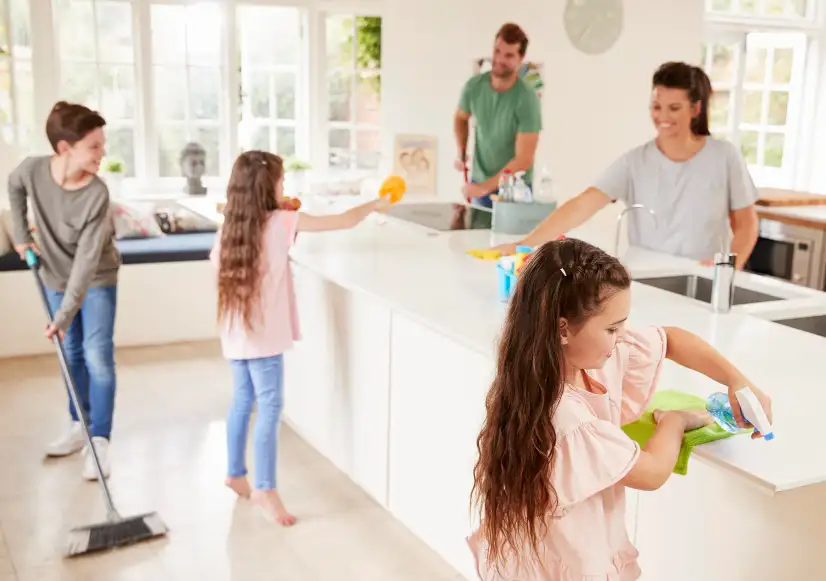 family event holiday cleaning service