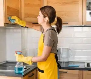 deep cleaning your kitchen